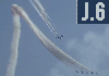 Patrouille Freccetricolori, sur le Dtroit de Messine